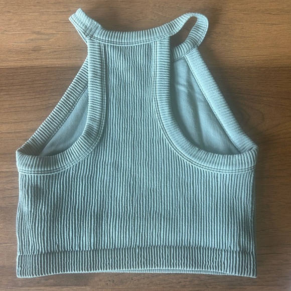 Aerie Superchill High Neck Bra Top Size Medium - Picture 6 of 9